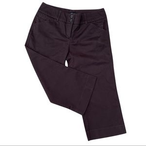New York & Company Woman’s Brown Capri Pants
